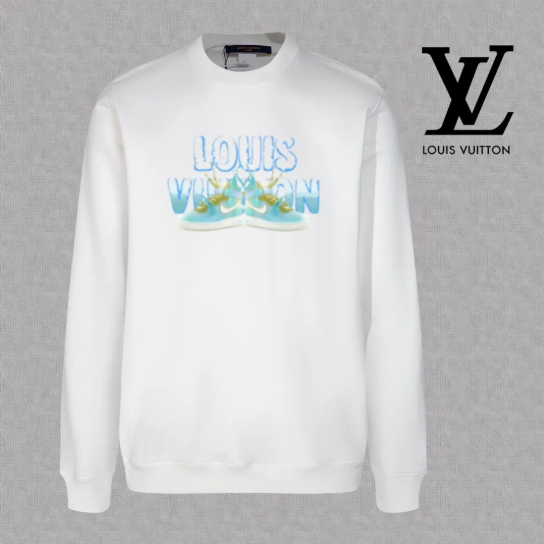 🅿️250 hot style on the shelves🔥❗ 💫〖Louis Vuitton LV〗 Fashionable round neck sweatshirt, casually matched with various styles, it is perfectly handsome😎The whole dress is made of double waistcoats, which makes the whole dress more three-dimensional. Not ordinary factories can do such fine work. The 2025 spring style counters are on sale, exquisite round neck terry sweatshirt, high-end double-strand pure cotton Customized drawstring ribs are dyed in the same vat and are complete with three standards. The chest craftsmanship adopts a simple and elegant pattern on the chest, which is easy to control for any age group! Fit and comfortable! Customized thickened 440g terry sweatshirt fabric, soft and comfortable to the touch, with a three-dimensional shape! 🙌🏻 It’s also very breathable, so it’s a versatile style that can be worn with any outfit! ✔Color: Black White Apricot Size: S M L XL 2XL